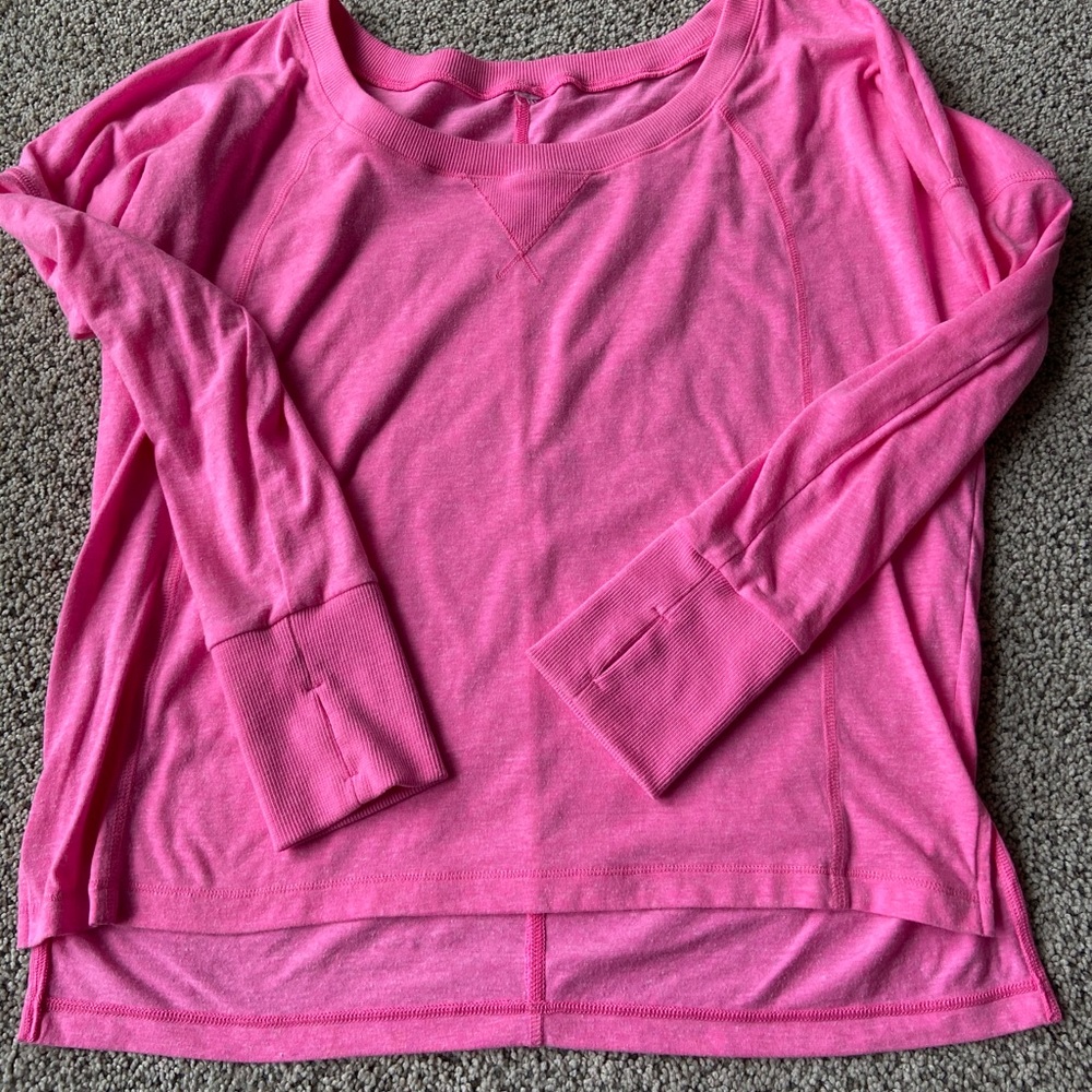 Long sleeve work out tank